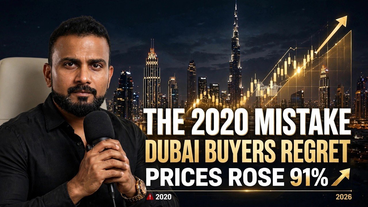 The 2020 mistake Dubai buyers regret — prices rose 91%